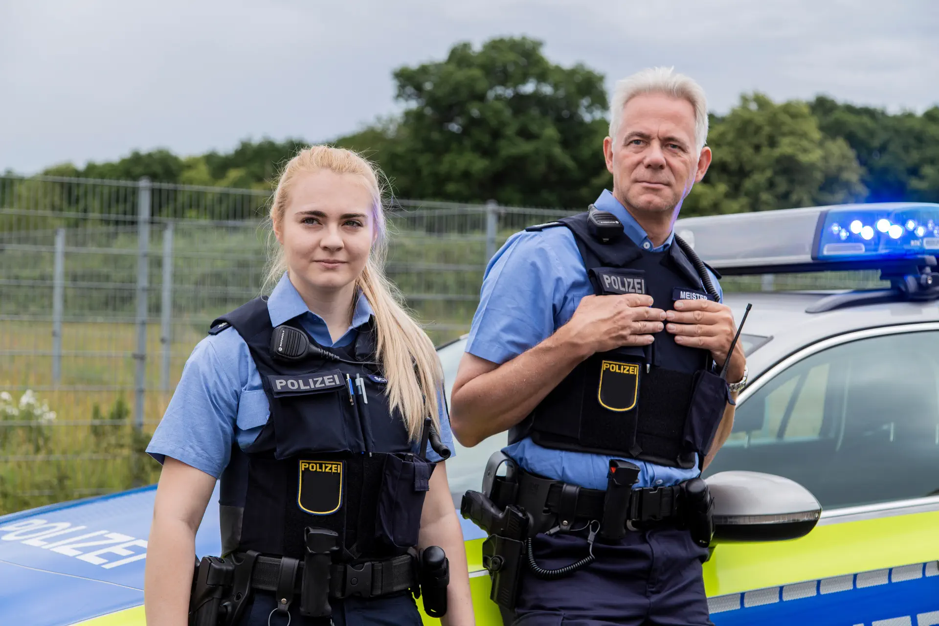 Polizeibeamter in Uniform - Heilfürsorge, Dienstunfähigkeit, Beratung