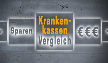 Grafik mit dem Schriftzug "Versicherungscheck" – Symbol für die Überprüfung und Optimierung von Versicherungen